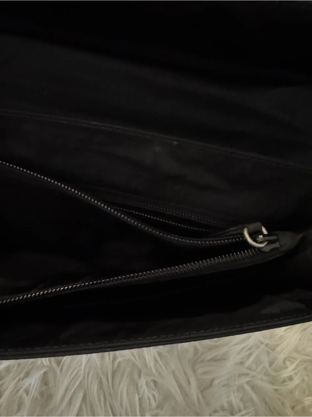 Prada tessuto spazzolato laptop bag - Picture 8 of 11